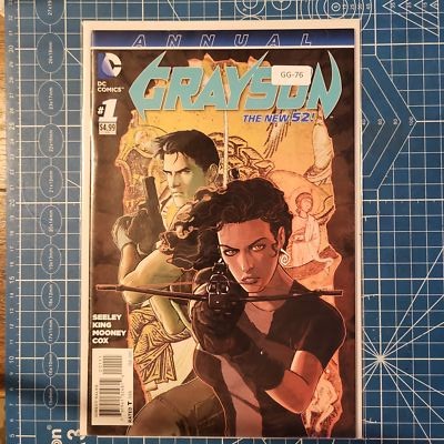 GRAYSON ANNUAL #1 8.0+ DC ANNUAL BOOK GG-76 | eBay