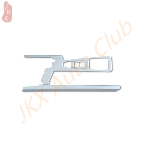 Para Volvo XC90 2016-2021 plata mate cubierta de cambio de marcha decoración s - Imagen 2 de 5