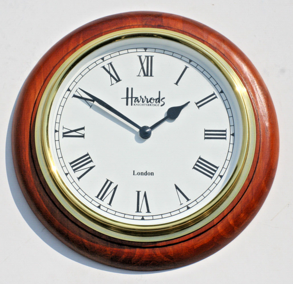 Harrods Wall Clock New and boxed eBay