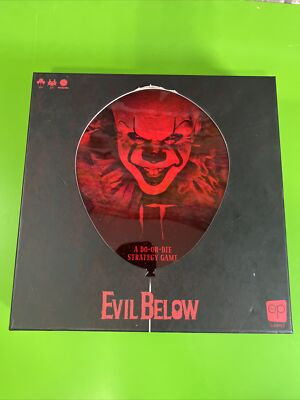 IT Evil Below Strategy Board Game - Based On The Movie IT - USAopoly - Complete