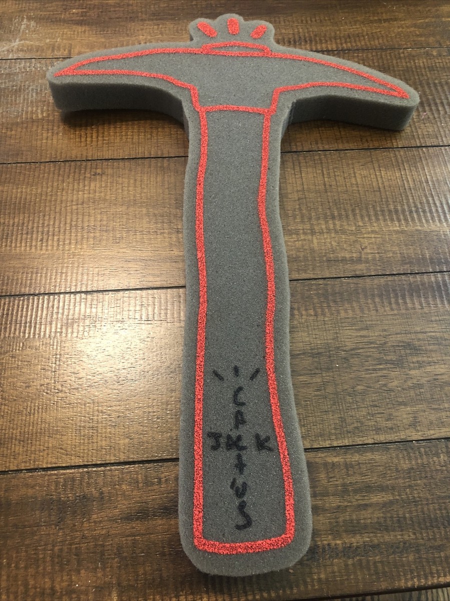 Travis Scott Cactus Jack Foam Pickaxe Epic Games Fortnite