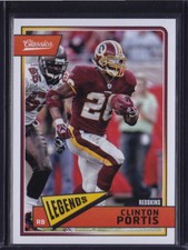 2018 PANINI CLASSICS RED BACK SP CLINTON PORTIS #190 REDSKINS GEORGIA /299