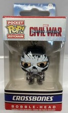 Funko POP! Llavero: Figura de acción Capitán América 3: Civil War, Crossbones Nuevo