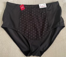 Company Ellen Tracy Control Reef Black Tummy Smoother Brief Size XXL NWT