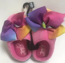 New Slippers Girl's JoJo Pink Siwa by Nickelodeon Size 9-10 Youth