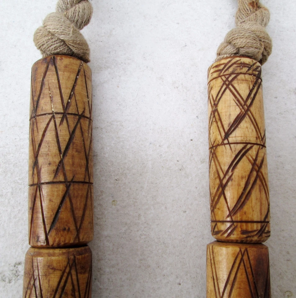 Collar Talismán Hueso de Ciervo Chamán Tribal Nagaland De Colección Foto 3 de 3