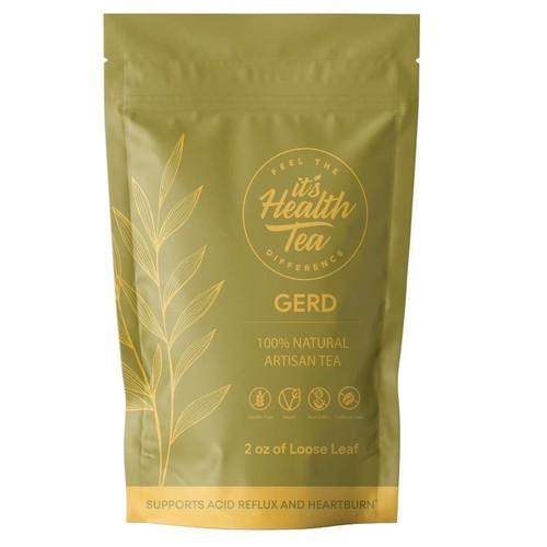 GERD Natural Herbal Tea for Acid Reflux & Heartburn Relief and Support