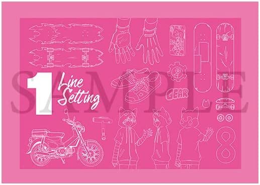 SK∞ DESING WORKS SK8 SK∞ Infinity Design Works 3 Book Set Character OFFICIAL