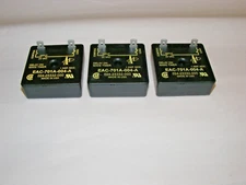 (3) EAC-701A-004-A Delay On Make Timer Relay 1 Amp 24 VAC NOS