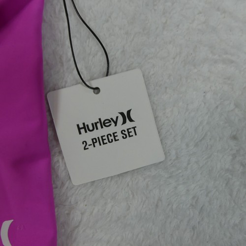 Hurley Swimsuit Girls 12 Pink Purple Ombre Halter Tankini Boyshort 2 Piece - Picture 14 of 18