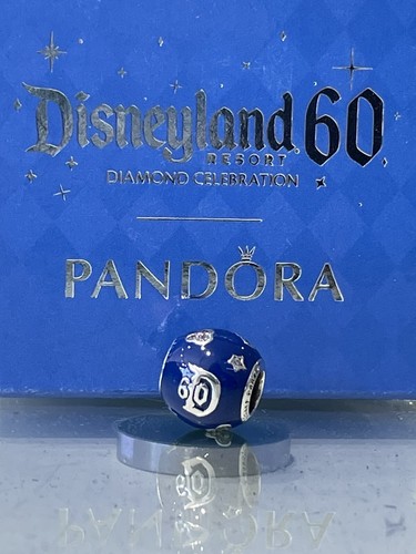 100% Authentic Pandora Disney 60th Anniversary Celebration D60 Charm 791595CZ - Picture 3 of 6