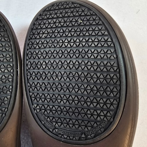 Y2K Crocs Lock Zoccolo Antiscivolo Lavoro Carriera Donna 11 Servizio Alimentari Marrone - Foto 15 di 19