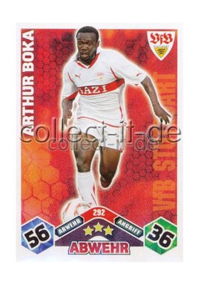 Match Attax 10/11 - 292 - ARTHUR BOKA