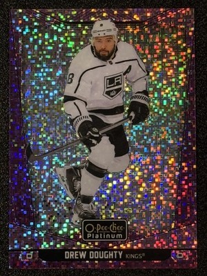 2024-25 O-Pee-Chee Platinum #194 Drew Doughty #/299 VIOLET PIXELS LA Kings