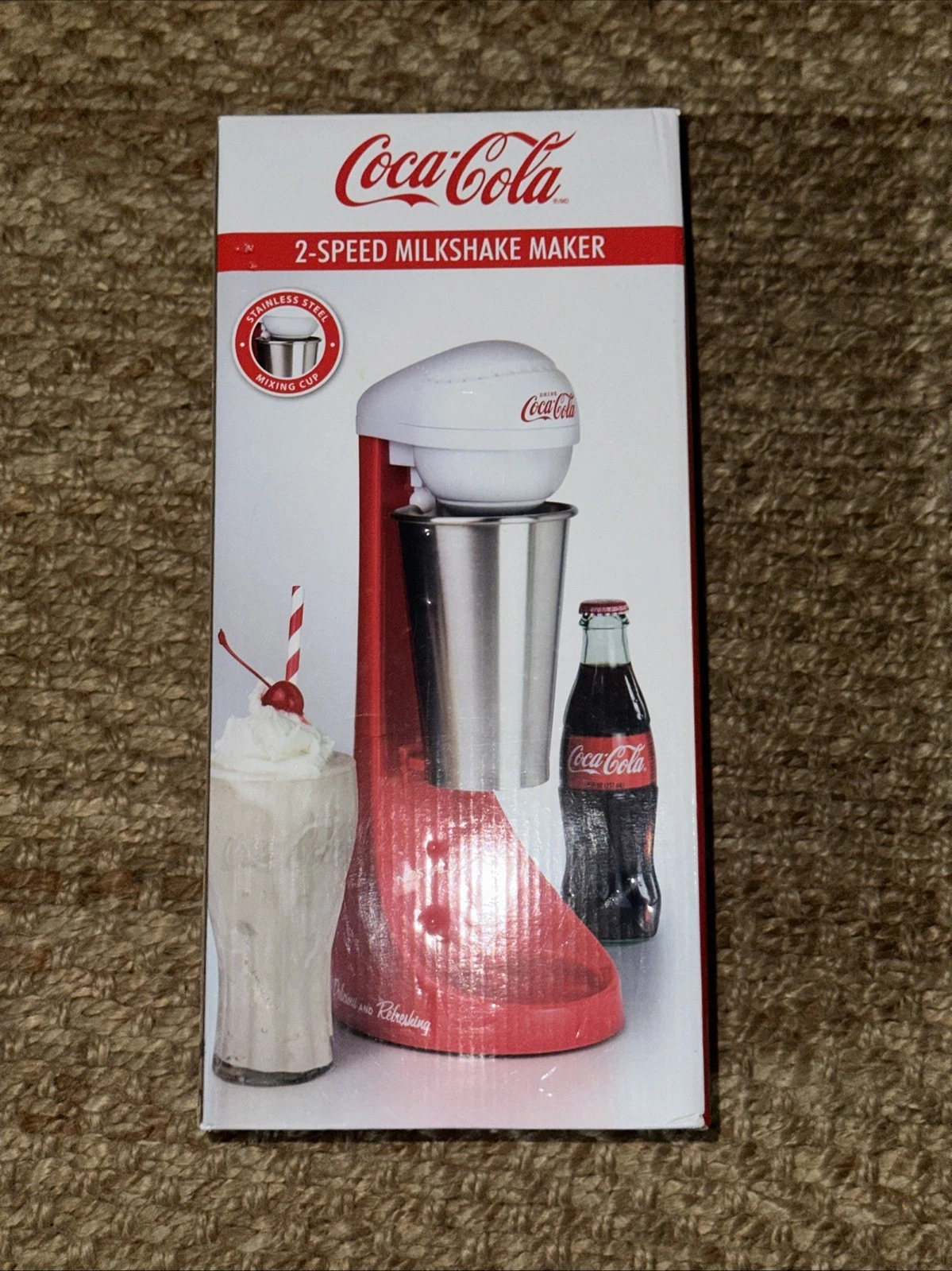 Coca-Cola Two Speed Milkshake Maker
Opens in a new window or tab