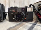 Untested Konica C35 EF 35mm Film Camera 38mm from JAPAN #200 — photo 3