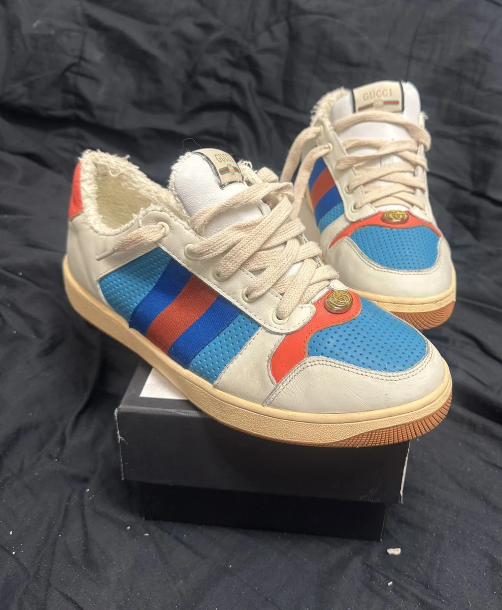 Gucci Canvas Blue Casual Shoes for Men for sale | eBay