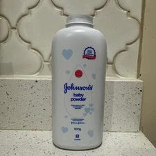 EXP 9/25 - Johnson's Baby Powder Silky Soft Skin W/ Talc, 17.6oz (500g)