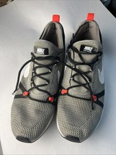 Nike Duel Racer Shoes Mens Size 11 Gray Black White Running Sneakers 918228-008