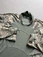 Wild Things Tactical Shirt M Green Camouflage Long Sleeve Combat