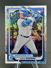 DAVID GUZMAN - 2024 Bowman Chrome #BCP-114 Speckle Refractor /299