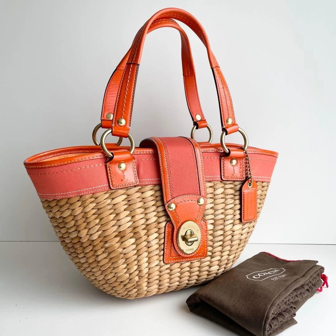 Coach Legacy Straw Exterior Bags & Handbags for Women | eBay