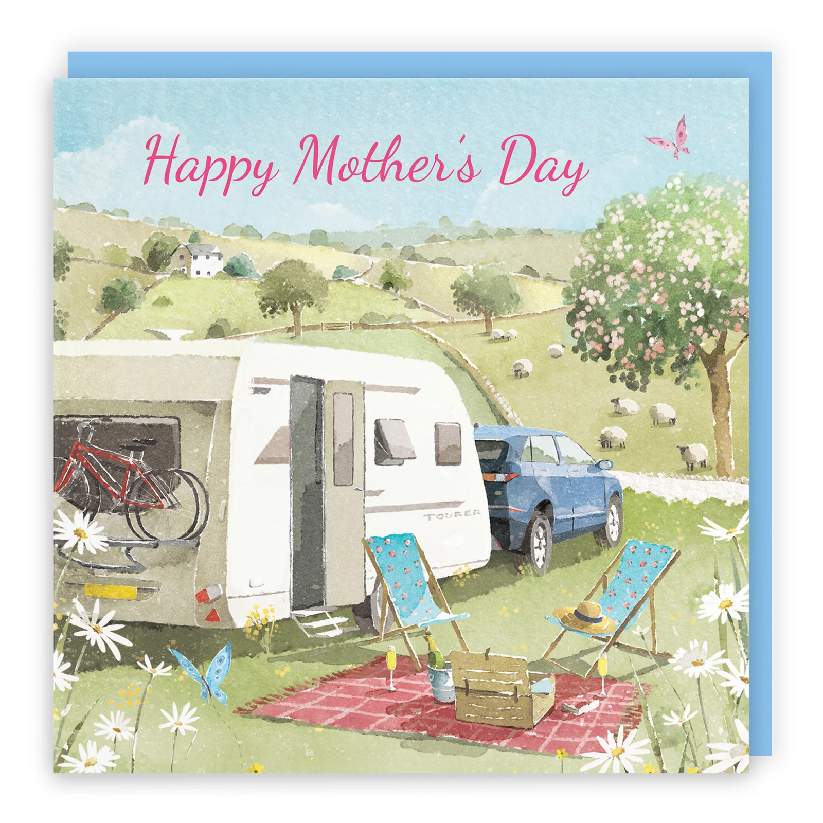 Mother's Day Card Caravan Holiday Milo's Gallery