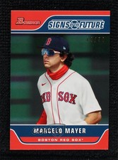 2022 Bowman Transcendent Collection VIP Party 14/50 Marcelo Mayer #MMV-06SF 1v3