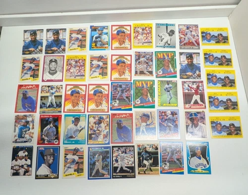 Ken Griffey Jr  Baseball Card Lot 45 Cards Rookies