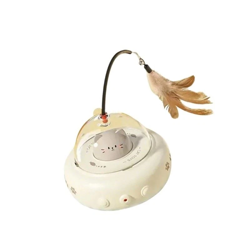 Cats Teaser Interactive Toy for Felines Play toy Rechargeable toy cats Supplies