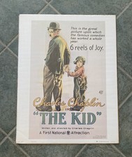 Charlie Chaplin - “The Kid” Movie Poster Repro 25