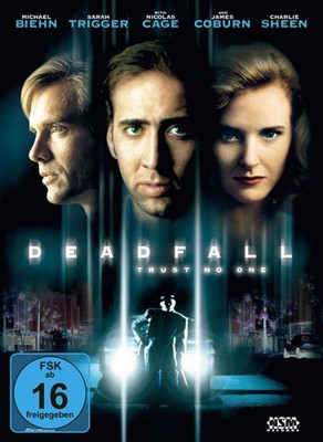 Mediabook DEADFALL Charlie Sheen NICOLAS CAGE James Coburn BLU-RAY Neu Cover A