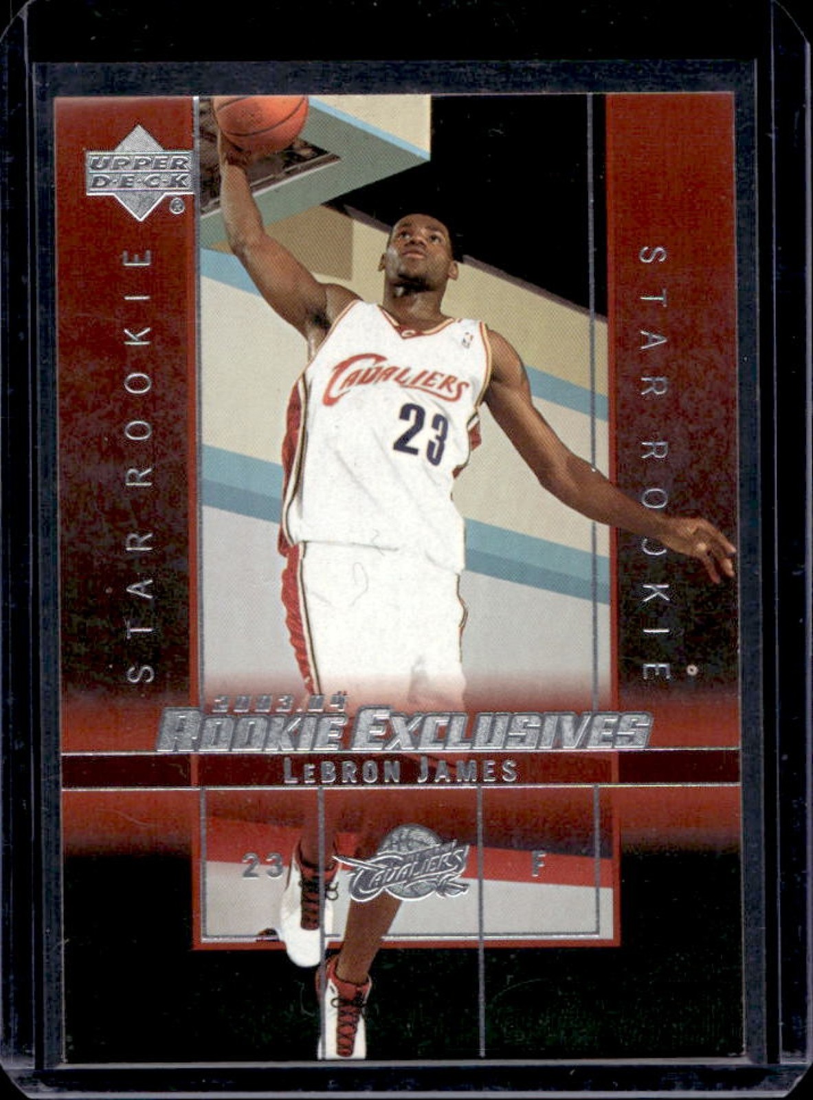 その他 UD rookie exclusives Lebron James card LeBron James 03/04 Upper Deck Rookie Exclusives Rookie #1 PSA 9 | eBay