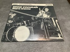 Eddie Cochran Rare Items Mono EP Black 7 Inch Vinyl Rockstar Records