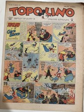 Rivista Settimanale TOPOLINO 2 Gennaio 1949 n. 727 Walt Disney