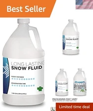 Froggy's Flakes 1 Gallon Snow Machine Fluid - Long-Lasting Winter Wonderland
