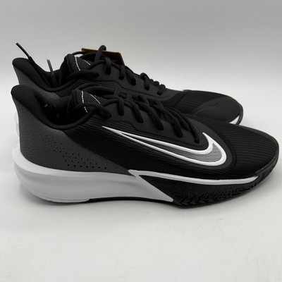 Nike Precision 7 Basketball Shoes Men Size 10 Black White Anthracite FN4322-005