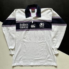Scotland Rugby Shirt 2001 Away Medium