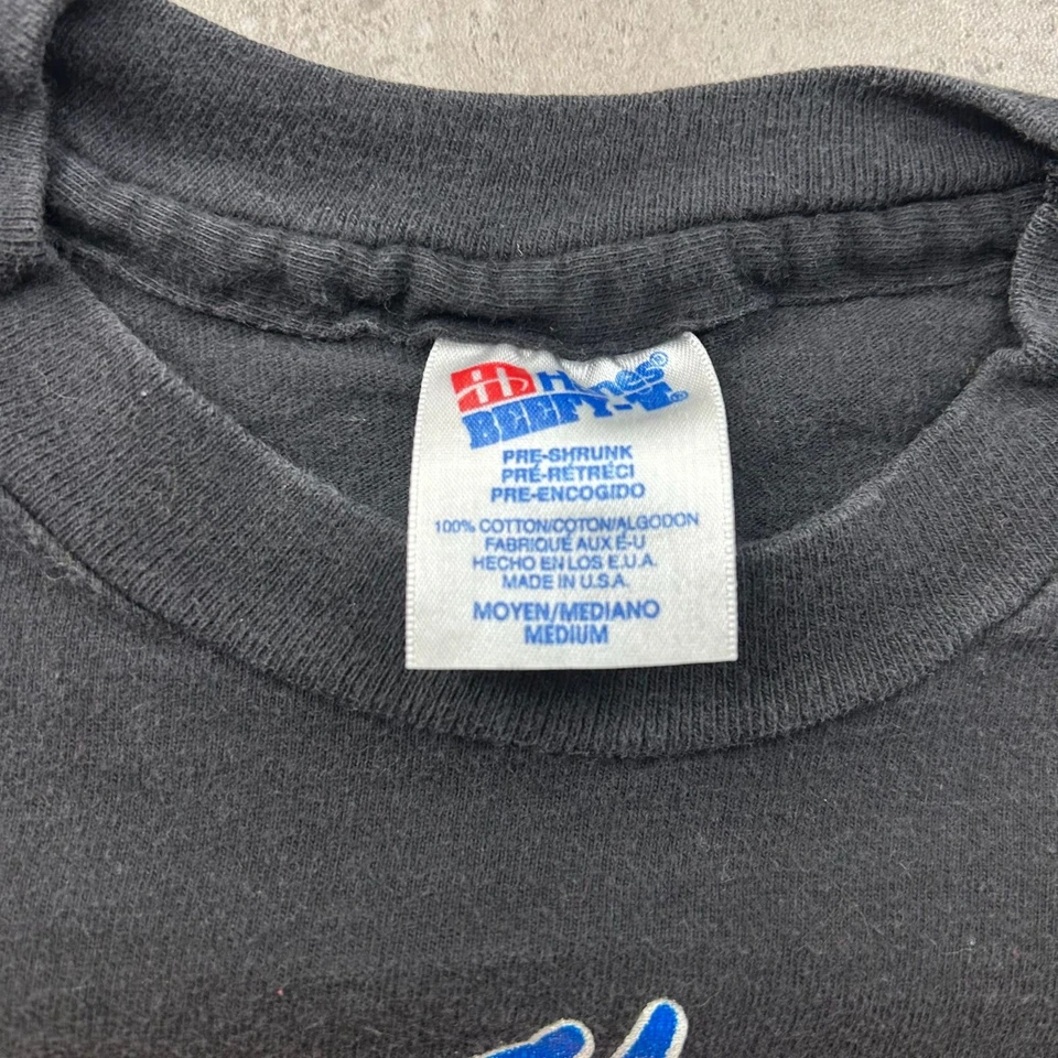 Camiseta Gráfica Años 90 De Colección Pittsburgh Penguins Niños Mediana Niños Jóvenes Manga Corta Foto 4 de 4