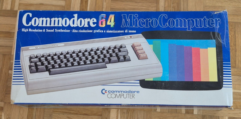 ✅ Commodore 64 C64 ⭐ Original Box Original Box (No Contents) ⭐ Very Good Condition⚡️