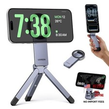 for Magsafe Tripod 360 Rotating Adjustable Magnetic Phone Stand for 1/4''