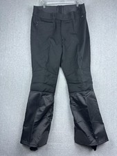 Roffe Pantaloni da Neve Uomo 36x29 Nero Jett Isolati Softshell Sci Made in USA Bootcut