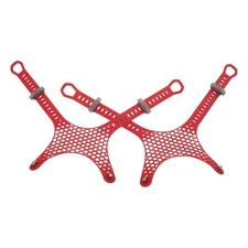 MSR Snowshoe Paragon Binding Mesh Replacement Straps (1 Pair)  Red NEW