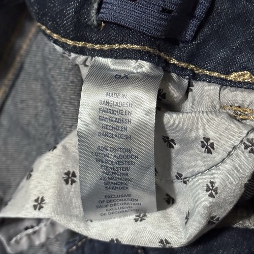 LUCKY BRAND Girls Jeans Zoe Skinny Size 6x Youth Denim Pants Adjustable Waist - Picture 5 of 9