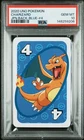 2020 UNO POKEMON JAPANESE BACK-BLUE-#4 CHARIZARD PSA 10