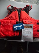 KENT SAFETY 150800-200-030-20 Life Jacket, M , Foam, Orange medium 36"-40"
