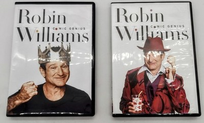 Robin Williams Comic Genius Volume 1 and 2 ~ 12 DVD set