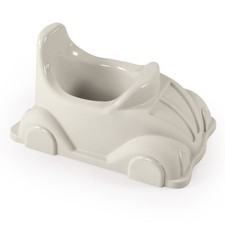 Dolu Nuve Portable Potty for Toddlers 18 Months with Car-Themed Design, Beige