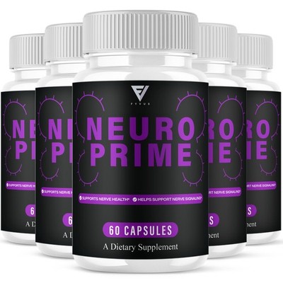 (5 Pack) Neuro Prime Advanced, NeuroPrime Brain Health Formula (300 Capsules)