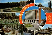 Baile Felix Hotel Romania vintage postcard s837